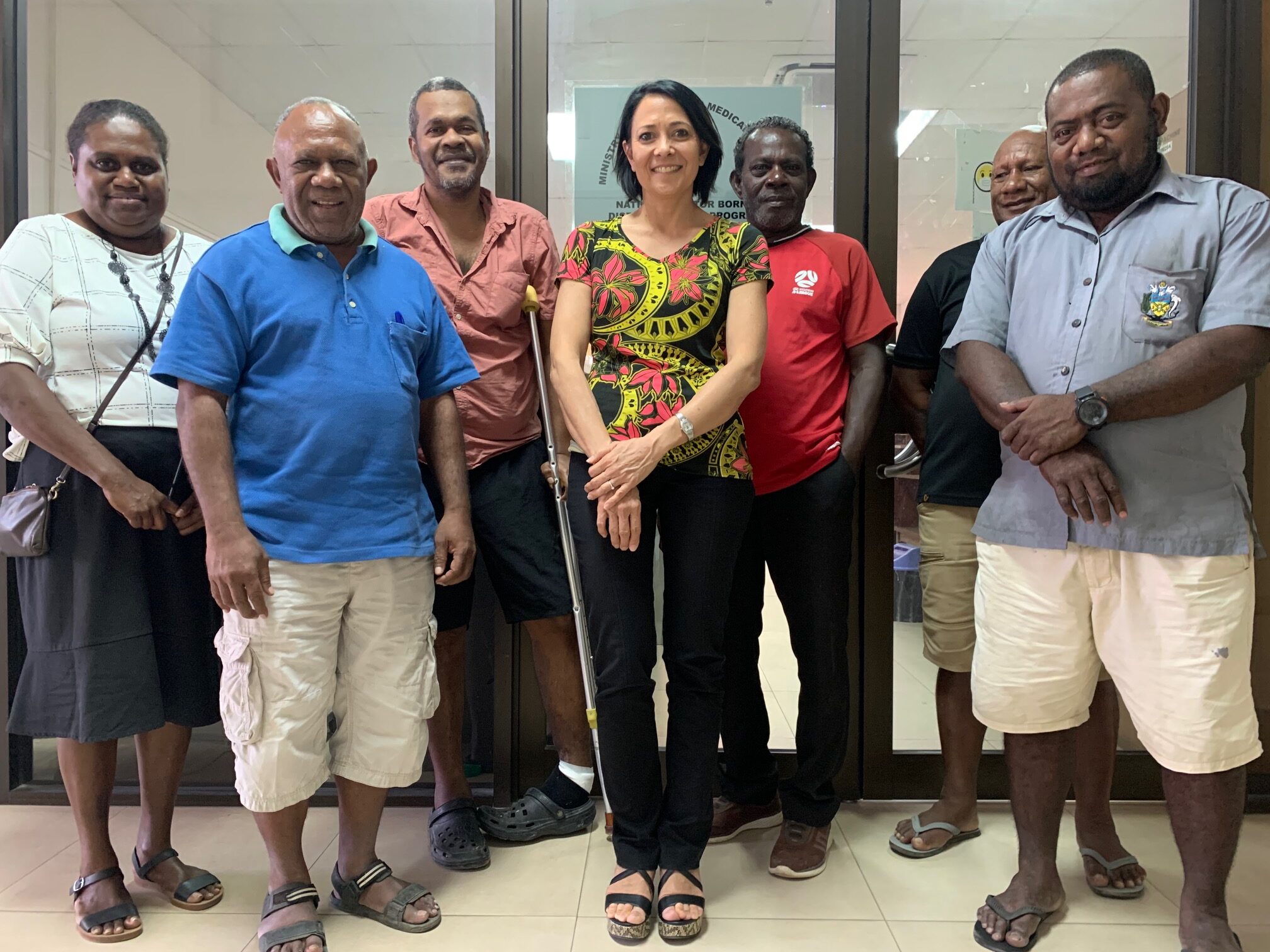 L'équipe du National Vector-Borne Disease & Control Program aux îles Salomon